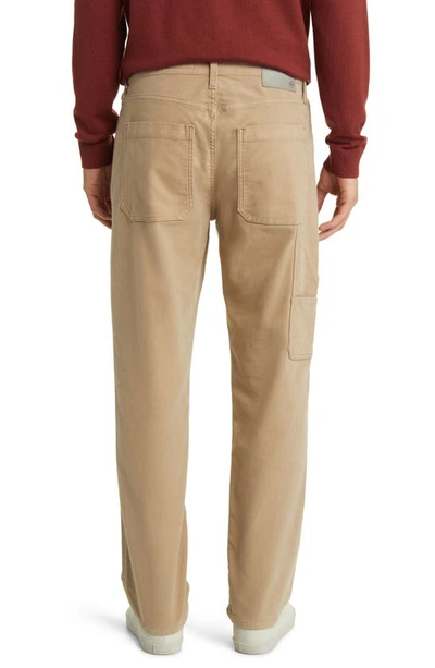 Ag Everett Slim-straight Twill Pants In Barley Harvest | ModeSens