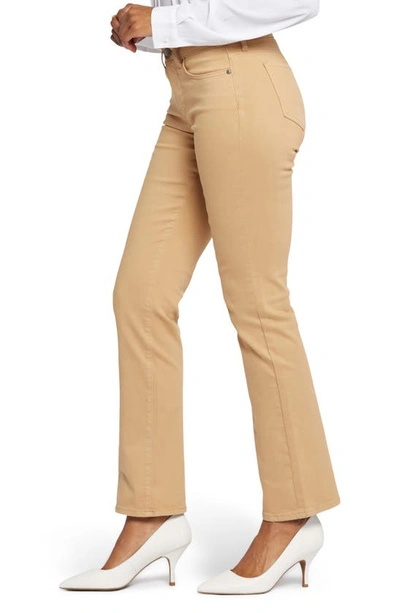 Shop Nydj Marilyn Straight Leg Jeans In Biscuit