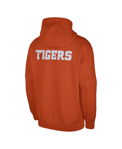 Shop Nike Men's  Orange Clemson Tigers Club Pullover Hoodie