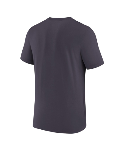 Shop Nike Men's  Purple Liverpool Swoosh T-shirt