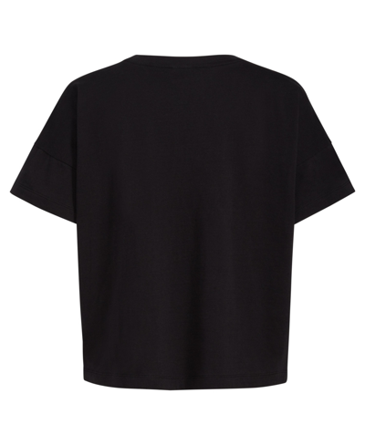 Shop Adidas Originals Big Girls Short Sleeve Loose Box T-shirt In Black