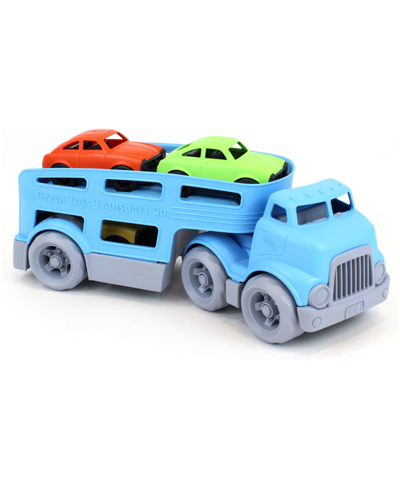 Areyougame Green Toys Car Carrier With Mini Cars In Multi