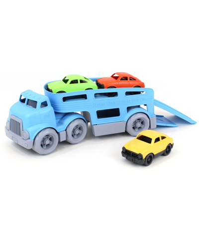 Areyougame Green Toys Car Carrier With Mini Cars In Multi