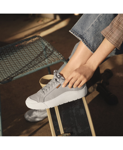 Dr. Scholl's Take Time Platform Sneaker In White,gold Faux Leather
