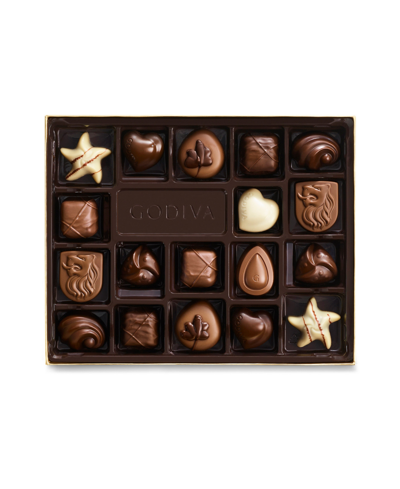 Shop Godiva Assorted Chocolate Gold Gift Box, 18 Piece In No Color