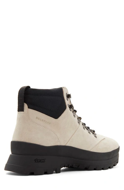 Shop Belstaff Scramble Waterproof Hiking Boot In Bone