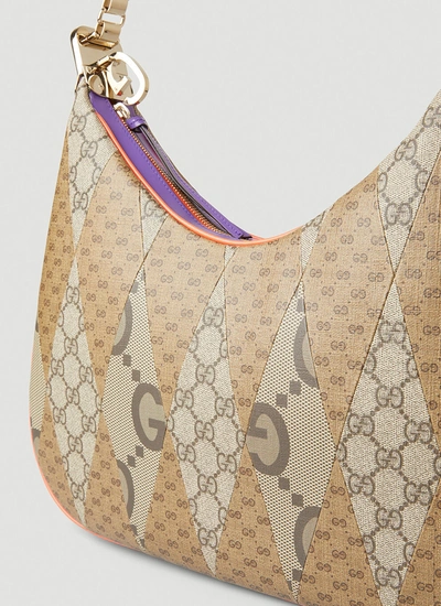 Shop Gucci Women Attache Shoulder Bag In Cream