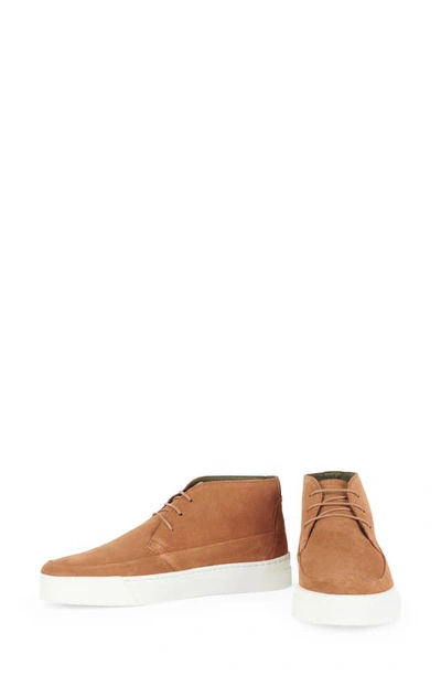 Shop Barbour Mason Chukka Boot In Cola Suede