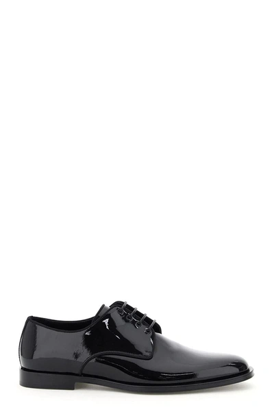 Shop Dolce & Gabbana Derby In Black