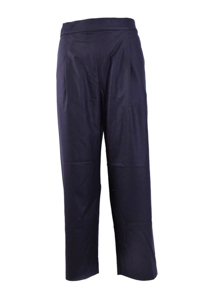 Shop Laneus Trousers In Blue