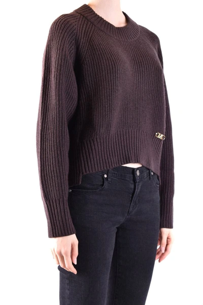 Shop Michael Kors Sweaters In Brown