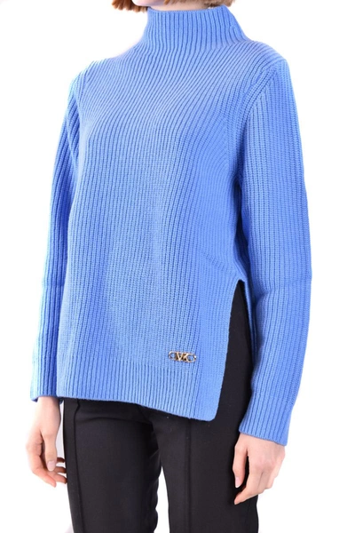 Shop Michael Kors Sweaters In Blue