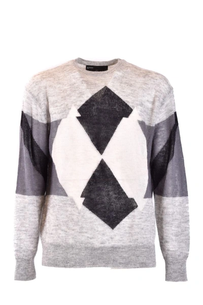 Shop Neil Barrett Sweaters In Grey