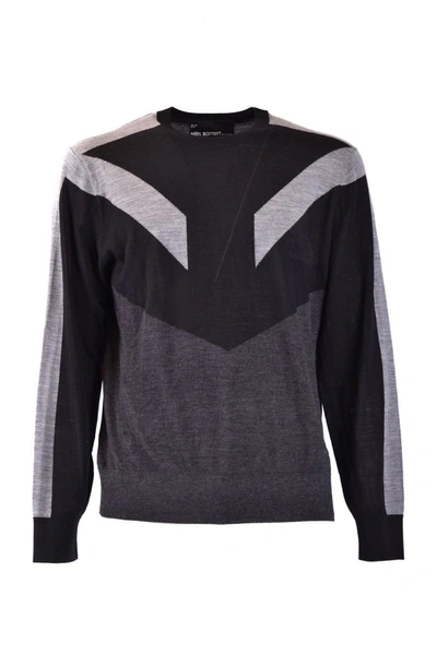 Shop Neil Barrett Sweaters In Black