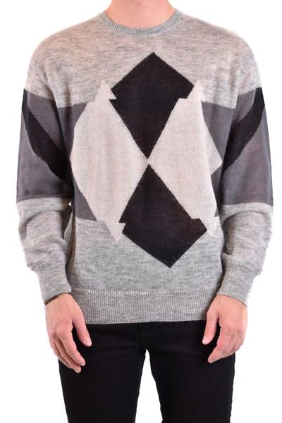 Shop Neil Barrett Sweaters In Grey