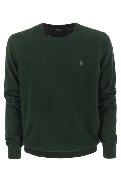 Shop Polo Ralph Lauren Sweaters In Green