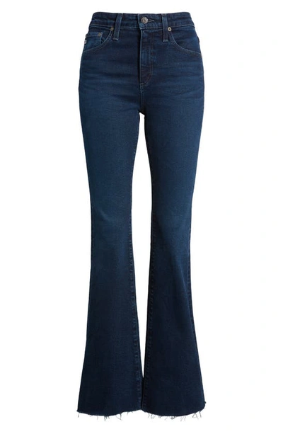 Shop Ag Farrah Raw Hem High Waist Bootcut Jeans In 3 Years Iconic