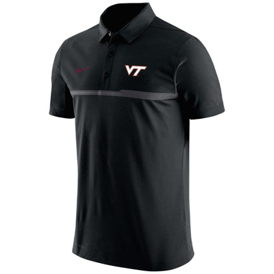 Shop Nike Black Virginia Tech Hokies Coaches Performance Polo