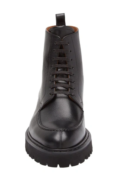 Shop Armando Cabral Curco Lug Sole Boot In Noir