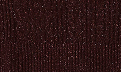 Shop Paige Marium Metallic Sparkle Midi Sweater Dress In Burgundy Sparkle