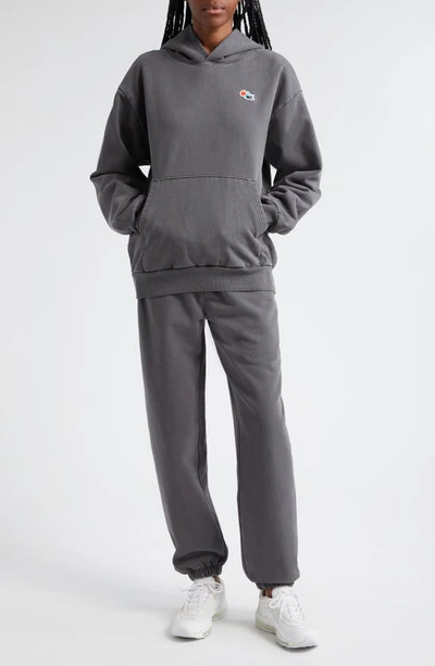 Shop Melody Ehsani Gender Inclusive Heavy Fleece Sweatpants In Vintage Black