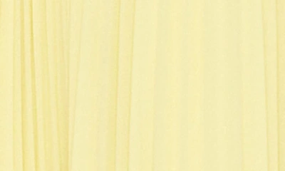 Simkhai Carli Halter Neck Plissé Dress In Limoncello