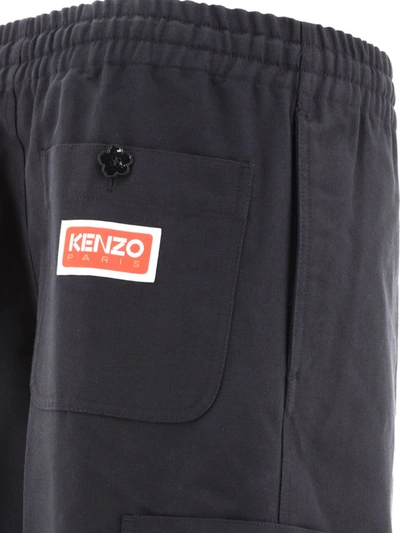 Shop Kenzo Paris Cargo Trousers