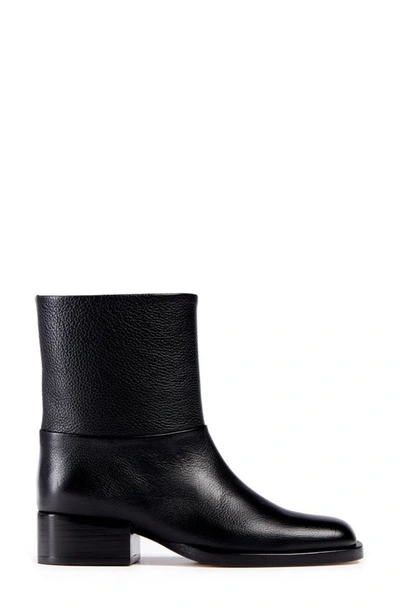Dear Frances 40mm Square-toe Ankle Boots In Nero