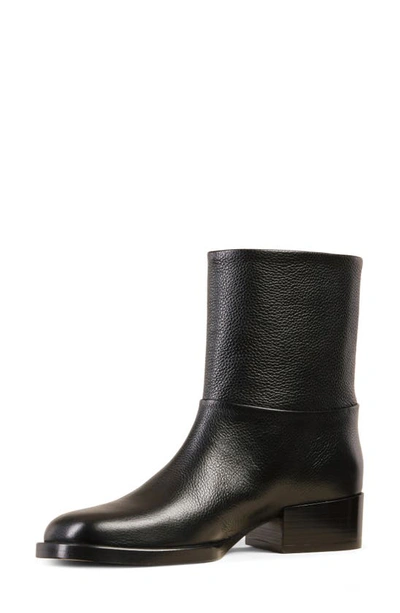 Dear Frances 40mm Square-toe Ankle Boots In Nero