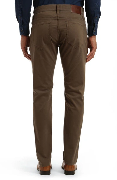 Shop 34 Heritage Courage Coolmax® Straight Leg Stretch Five-pocket Pants In Canteen Coolmax