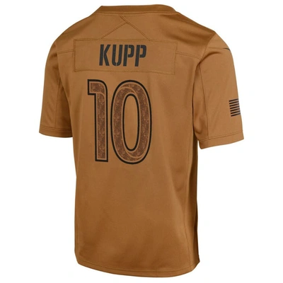 Shop Nike Youth  Cooper Kupp Brown Los Angeles Rams 2023 Salute To Service Limited Jersey