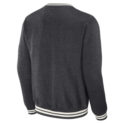 Shop Darius Rucker Collection By Fanatics Heather Charcoal New York Yankees Vintage Pullover Sweatshirt