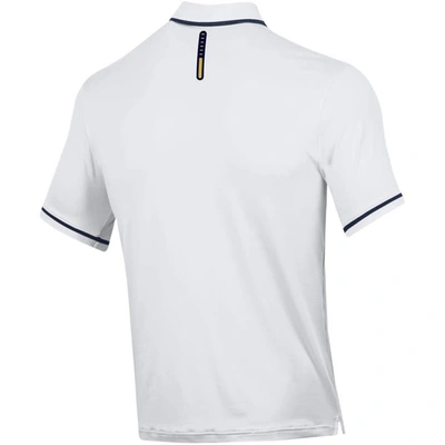 Shop Under Armour White Notre Dame Fighting Irish T2 Tipped Performance Polo