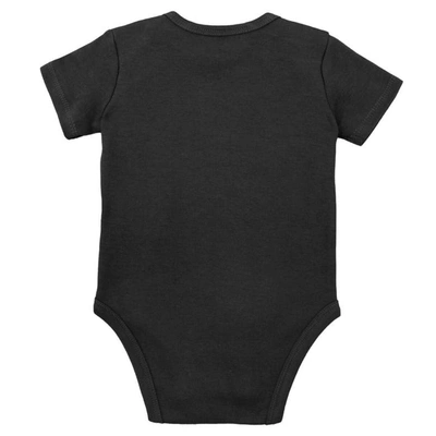 Shop Mitchell & Ness Infant  Black/scarlet Ohio State Buckeyes 3-pack Bodysuit, Bib And Bootie Set