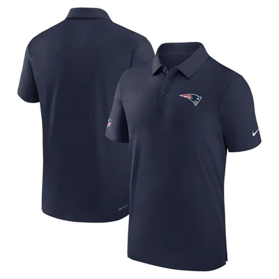 Shop Nike Navy New England Patriots Sideline Coaches Performance Polo