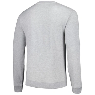 Shop League Collegiate Wear Heather Gray Tennessee Volunteers Stadium Essential Pullover Sweatshirt
