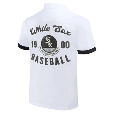 Shop Darius Rucker Collection By Fanatics White Chicago White Sox Bowling Button-up Shirt