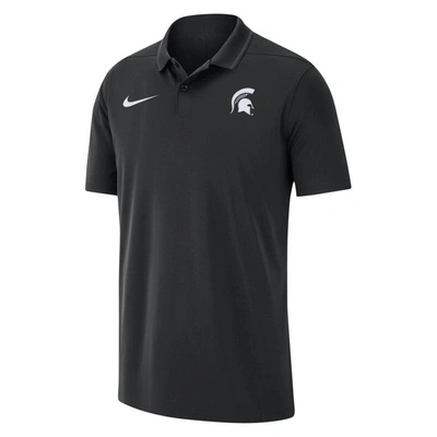 Shop Nike Black Michigan State Spartans 2023 Coaches Performance Polo