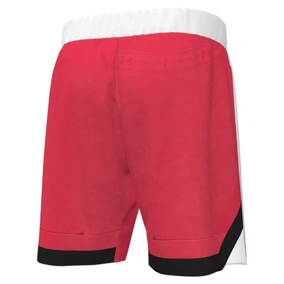 Shop Under Armour Red Texas Tech Red Raiders Replica Basketball Shorts