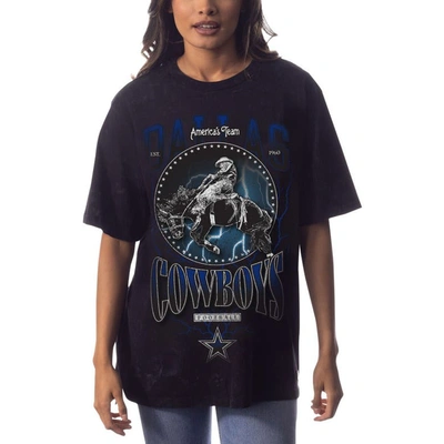 Shop The Wild Collective Unisex  Black Dallas Cowboys Tour Band T-shirt