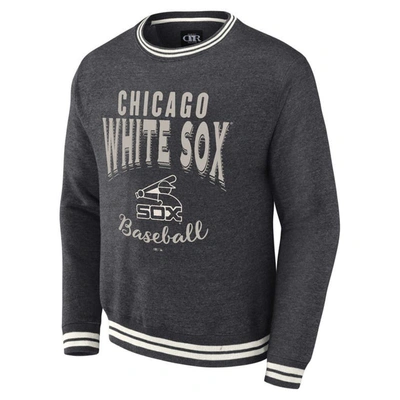 Shop Darius Rucker Collection By Fanatics Heather Charcoal Chicago White Sox Vintage Pullover Sweatshirt