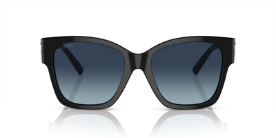 Shop Tiffany & Co . Square Frame Sunglasses In White