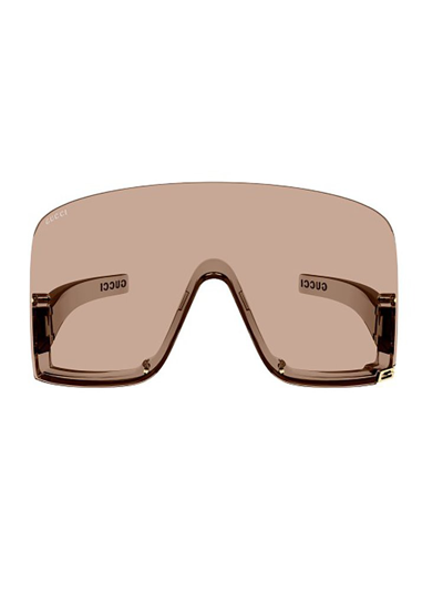 Shop Gucci Eyewear Oversized Frame Sunglasses In Pink