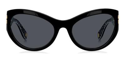 Shop Marc Jacobs Eyewear Cat In Black