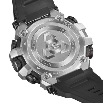 Pre-owned Casio G-shock Mt-g Mtg-b3000-1ajf Silver Bluetooth Solar Atomic Men Watch Japan