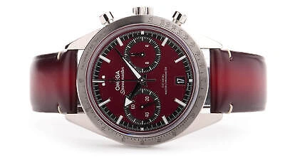 Pre-owned Harley-davidson Omega Speedmaster '57 Chronograph Burg Dial 40.5mm 332.12.41.51.11.001