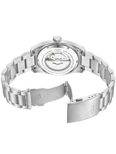 Pre-owned Rotary Gb05470/52 Commando Mens Watch 42mm 10atm