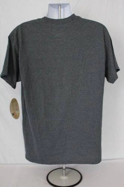 Pre-owned Mossy Oak Mens  T Shirt Medium Top Deer Hunting Graphic Tee Bow Fishing Grey In Gray