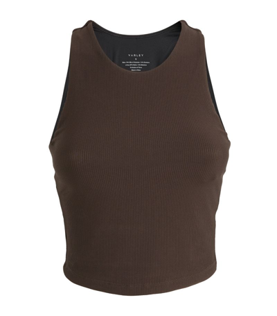 Shop Varley Let's Move Kempton Sports Top In Brown