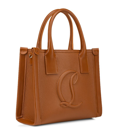 Shop Christian Louboutin By My Side Mini Tote Bag In Brown